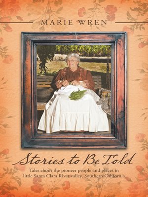 cover image of Stories to Be Told